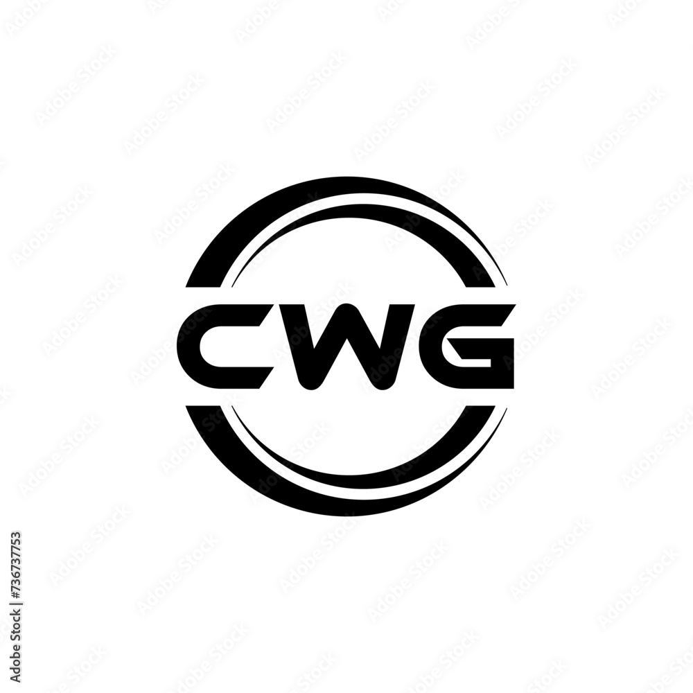CWG letter logo design with white background in illustrator, vector logo modern alphabet font overlap style. calligraphy designs for logo, Poster, Invitation, etc. CWG letter logo design with white background in illustrator, vector logo modern alphabet font overlap style. calligraphy designs for logo, Poster, Invitation, etc.