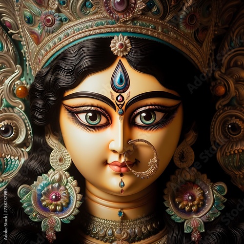 Maa Durga Portrait