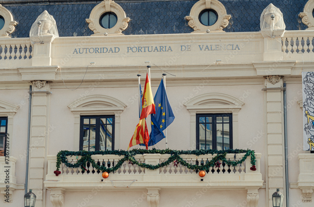 Fototapeta premium Public building in Valencia, Spain