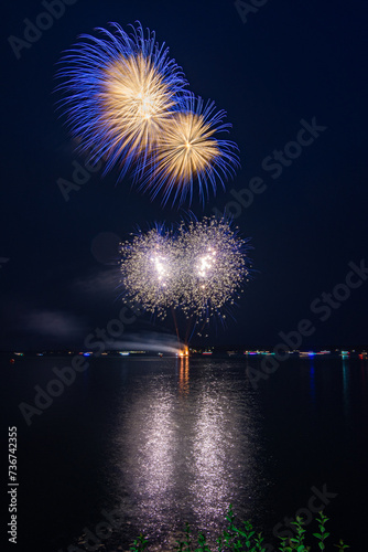 Canada Day fireworks celebration along the Brockville waterfront