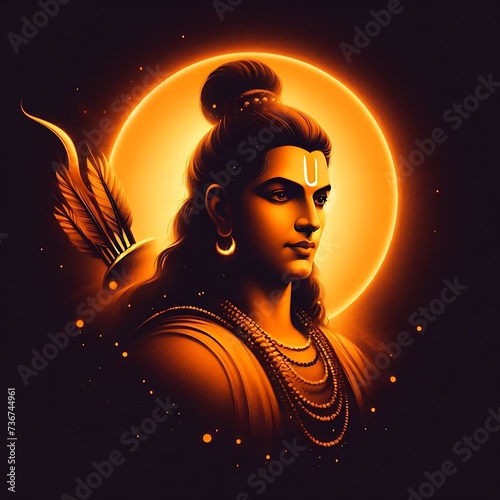 Lord Rama Portrait 