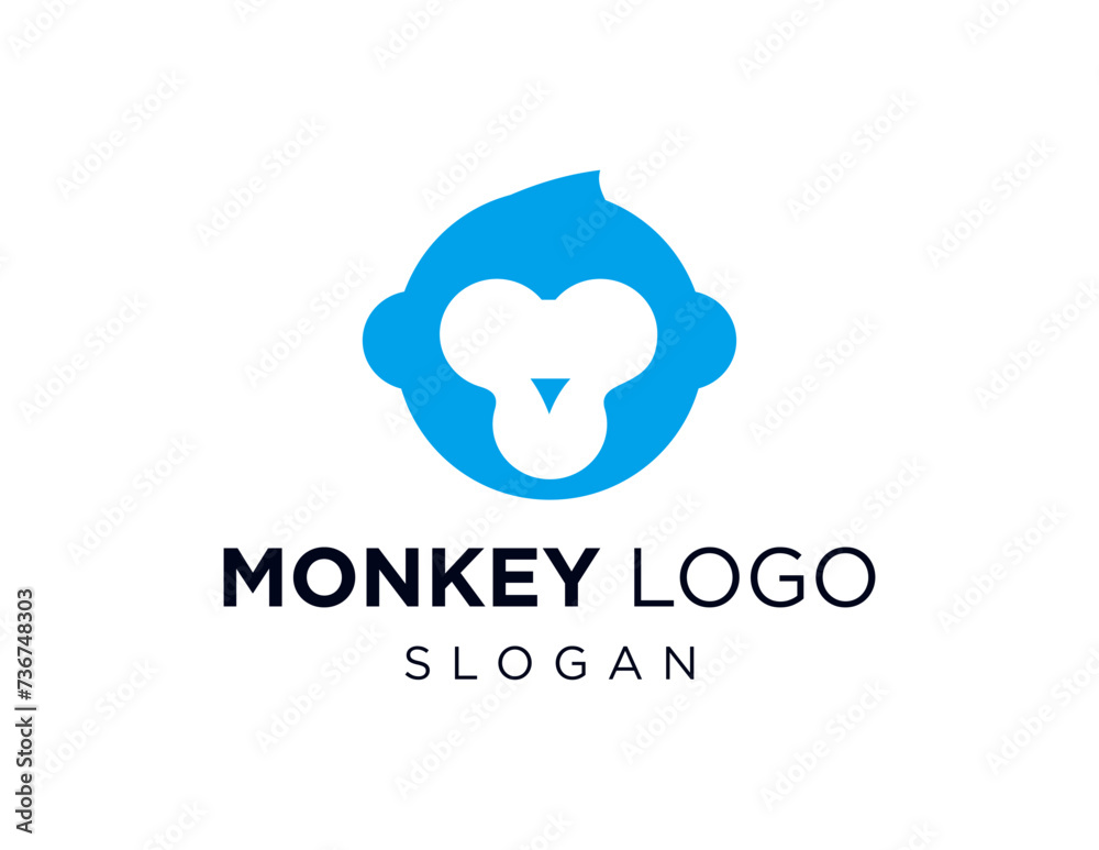 The logo design is about Monkey and was created using the Corel Draw 2018 application with a white background. The logo design is about Monkey and was created using the Corel Draw 2018 application with a white background.