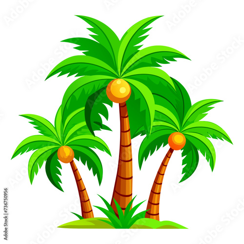 palm trees and palms