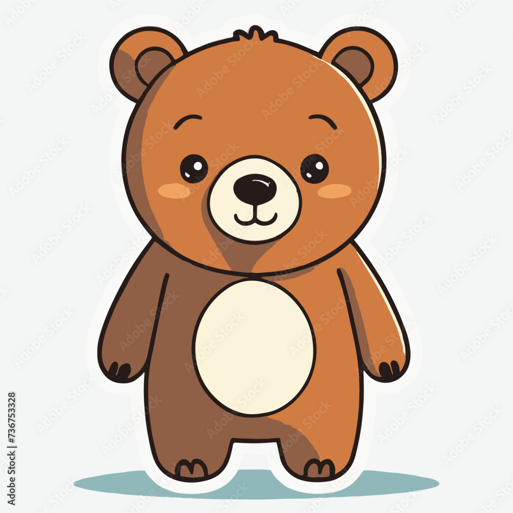 vector of cute bear vector of cute bear