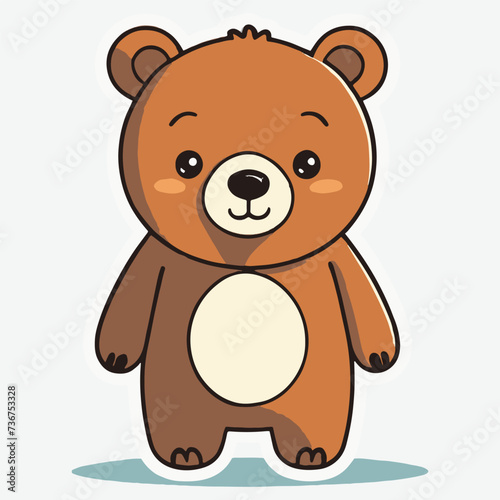 vector of cute bear