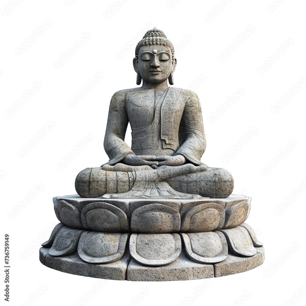 statue of buddha stupa