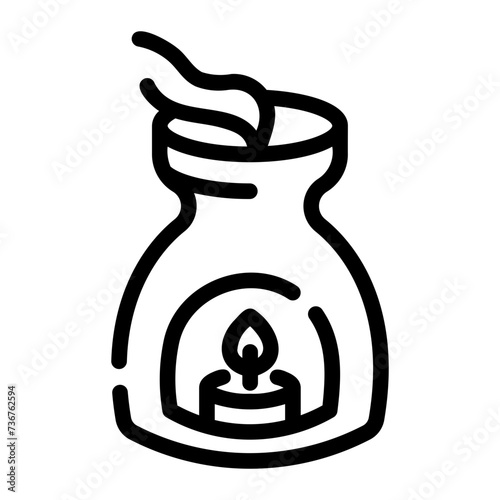 aromatherapy Line Icon