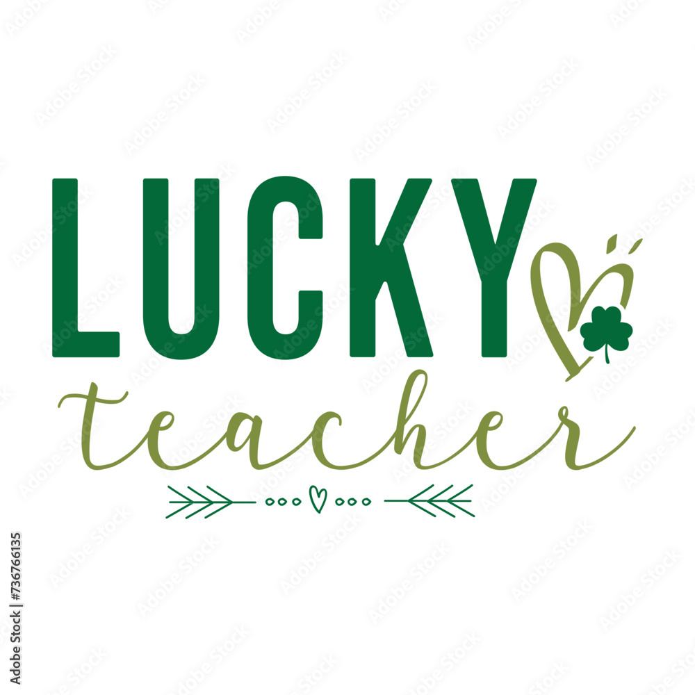 Obraz premium Lucky Teacher