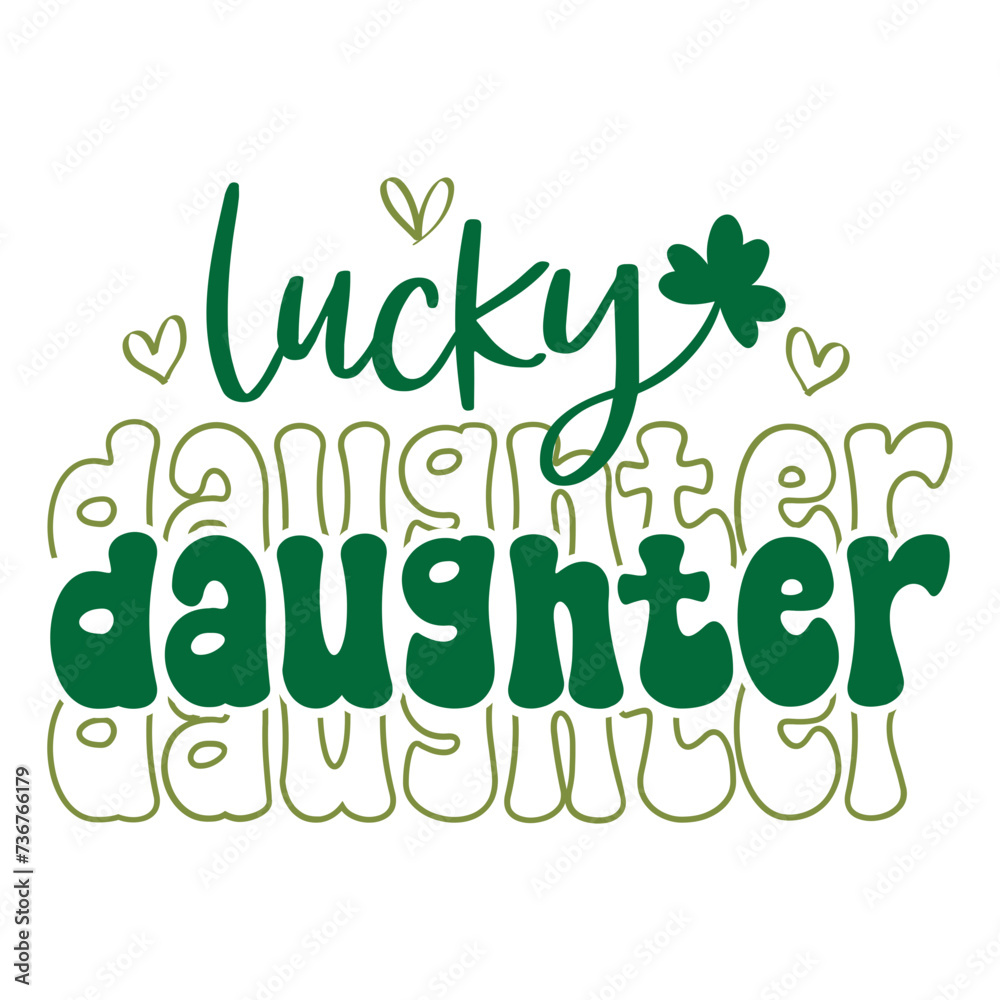 Fototapeta premium Lucky Daughter
