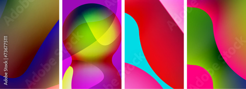 Abstract colors. Abstract backgrounds for wallpaper, business card, cover, poster, banner, brochure, header, website