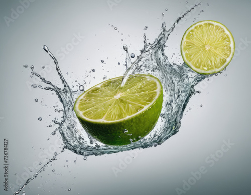 Lime splash, Lime juice splash, Fresh lime splash, Citrus splash, Lime slice splash, Lime drop splash, Lime refreshment, Green lime splash