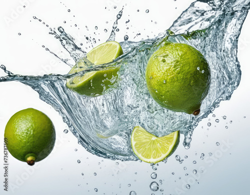 Lime splash, Lime juice splash, Fresh lime splash, Citrus splash, Lime slice splash, Lime drop splash, Lime refreshment, Green lime splash