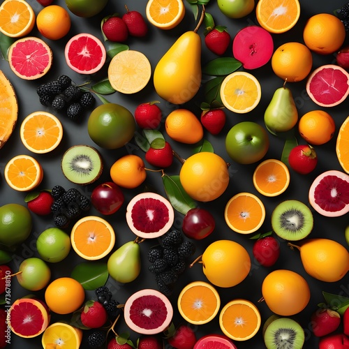 background of fruit