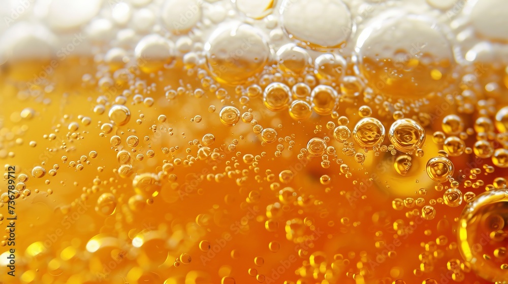 Beer foam background. light bright, bubble and liquid Beer foam background. light bright, bubble and liquid