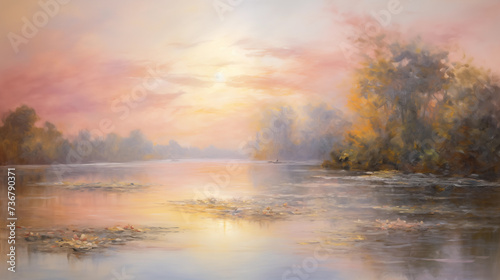 background of river painting © GoonDuLagoon