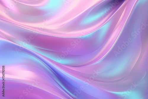 Water ripple background with pink and purple polarized effect, female science fiction effect wallpaper, sugar paper refraction wallpaper