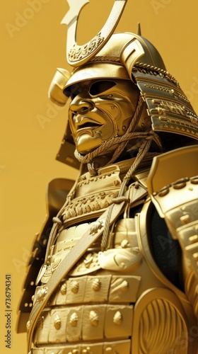 Cartoon digital avatars of Golden Samurai