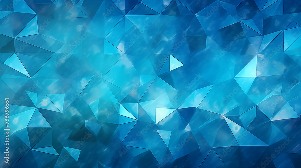 Obraz premium abstract luxury Mosaic triangles