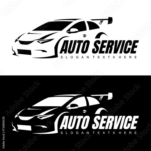 car logo design concept vector art 