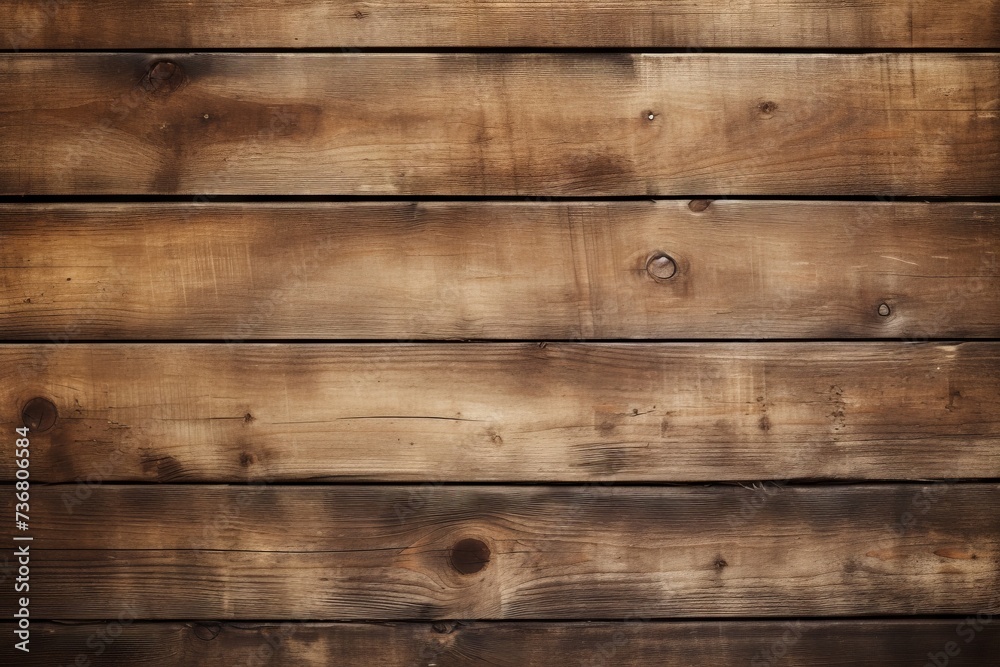 Fototapeta premium Wood wall background with a vintage touch