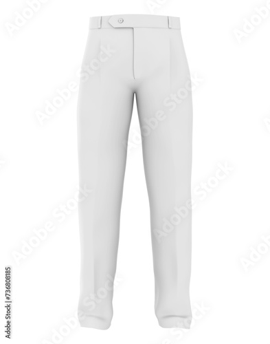 Men Pants Isolated