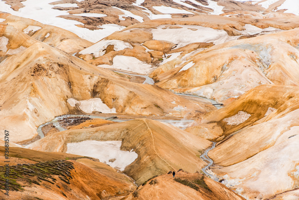 Scenic Abstract Mountains