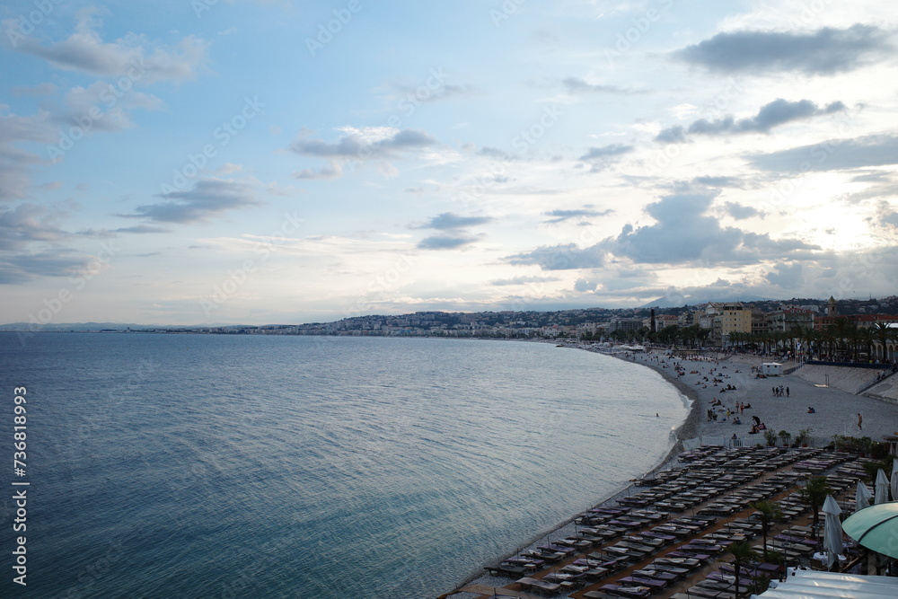 Nice, France, French, Beach, Summer, Europe, Style, Architecture, Travel, Design
