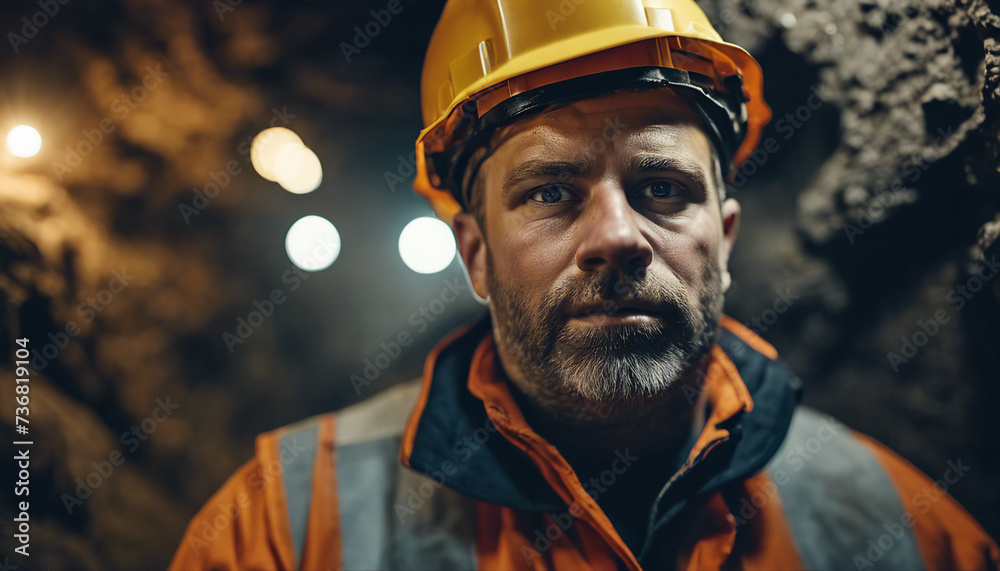 underground portrait of a manden worker in a mine
underground portrait of a manden worker in a mine
