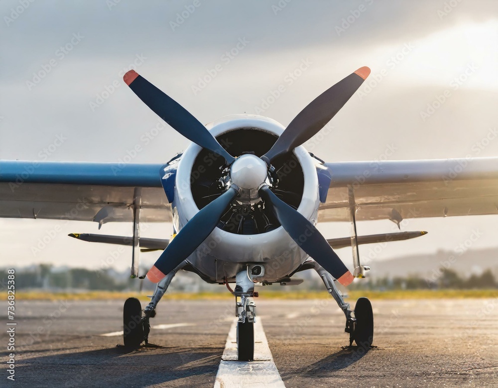 propeller of a plane