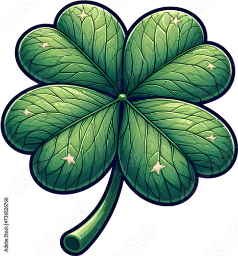 four leaf clover -                . Generative AI