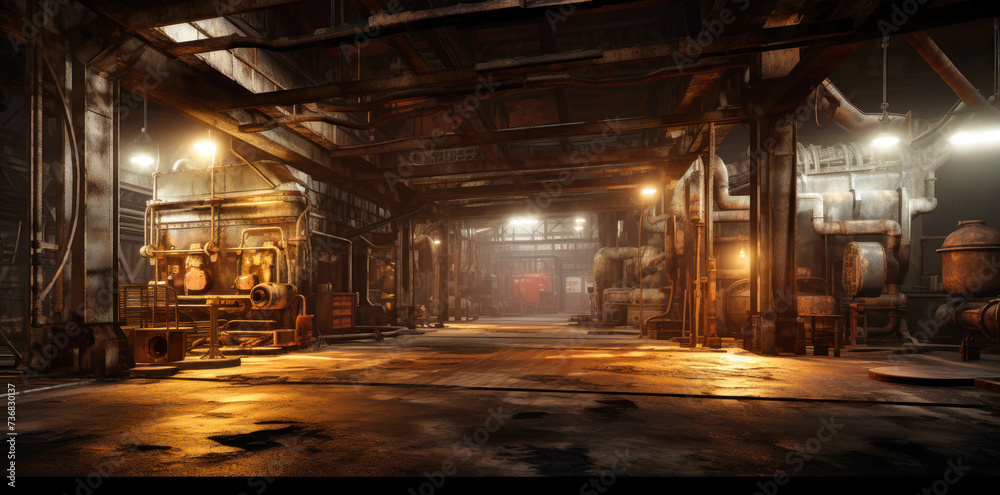 Large Industrial Building With Abundant Windows Large Industrial Building With Abundant Windows
