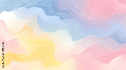 Colorful abstract watercolor seamless pattern background, abstract texture