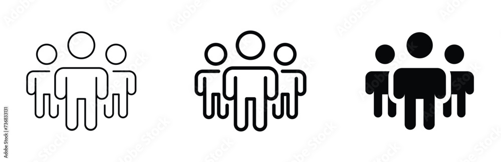 Avatar icon set, team, networking, teamwork, share, members, connectivity, network Avatar icon set, team, networking, teamwork, share, members, connectivity, network