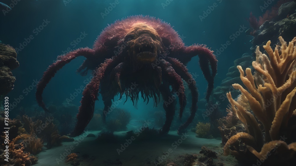 Ocean Creature Background Very Cool