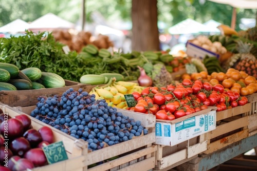 Summer farmers market