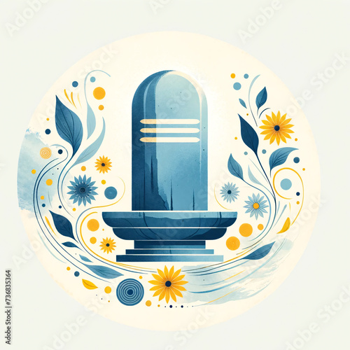 Maha Shivratri Lord Shiva Artwork  Mahadev illustration