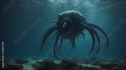 Ocean Creature Background Very Cool