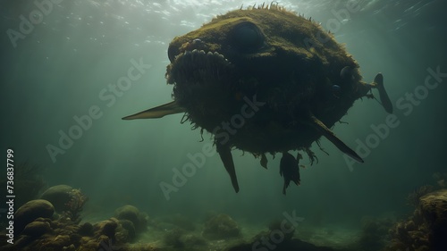 Ocean Creature Background Very Cool