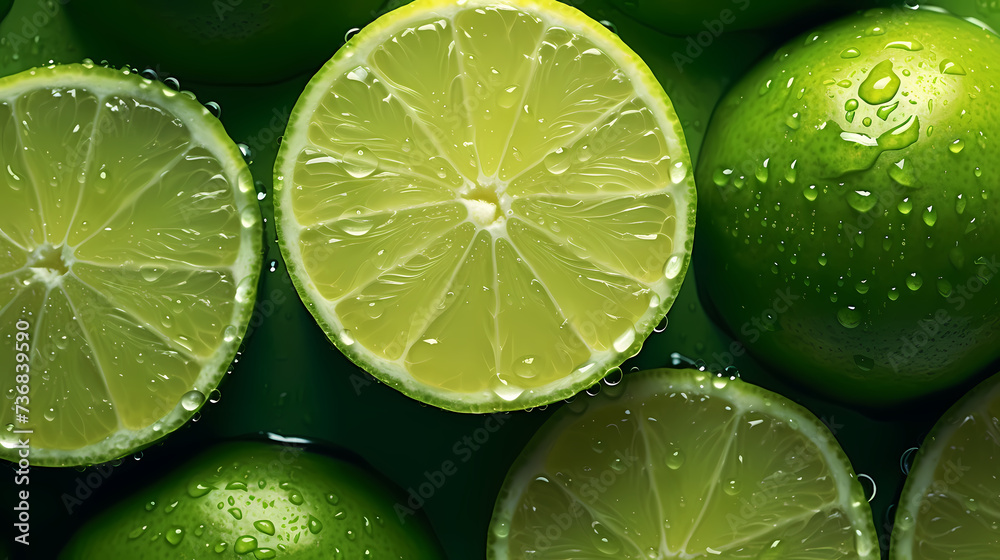 Fresh lemons on background Fresh lemons on background