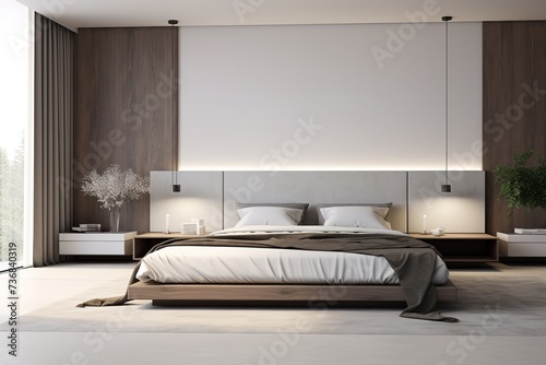 ideas for arranging bedrooms and rooms, simple bedroom lamps, minimalist but still giving the impression of being clean and elegant
