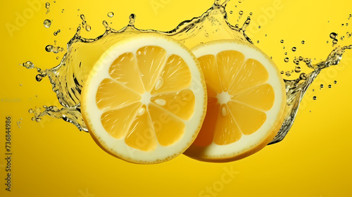 fresh juicy lemon