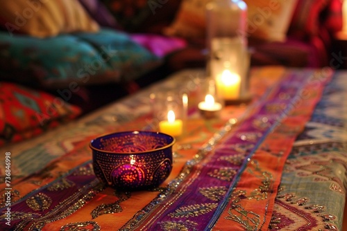 turkish henna night table decorations