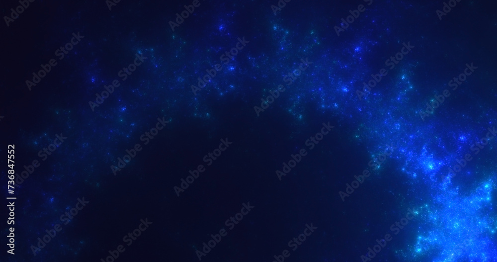 Fototapeta premium 3D manual rendering abstract technology fractal background