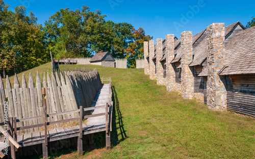 Fort Loudoun State Historic Site, Historic British Fortifications photo