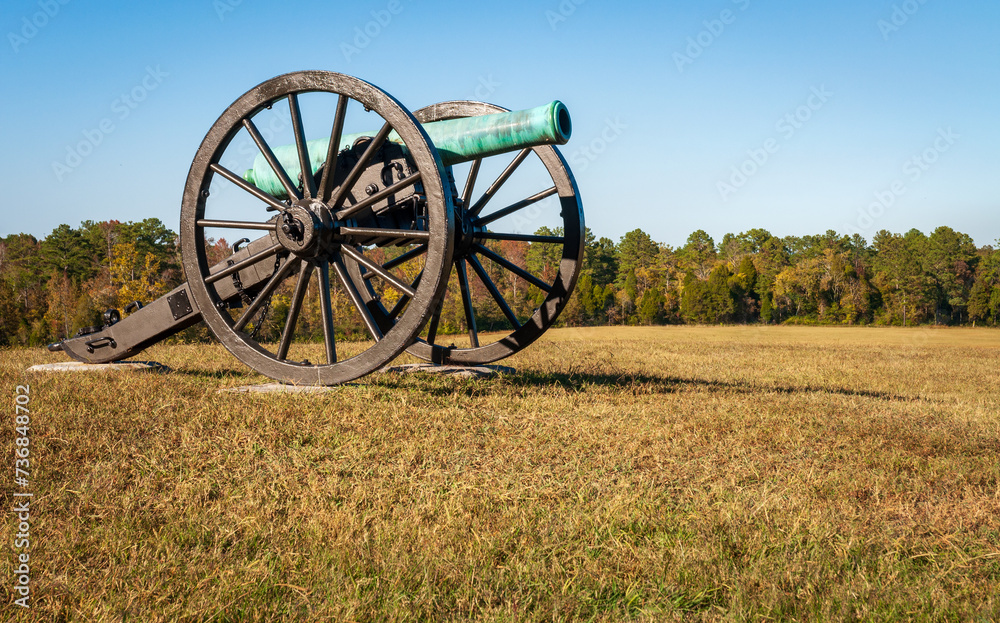Cannons at Chickamauga and Chattanooga National Military Park