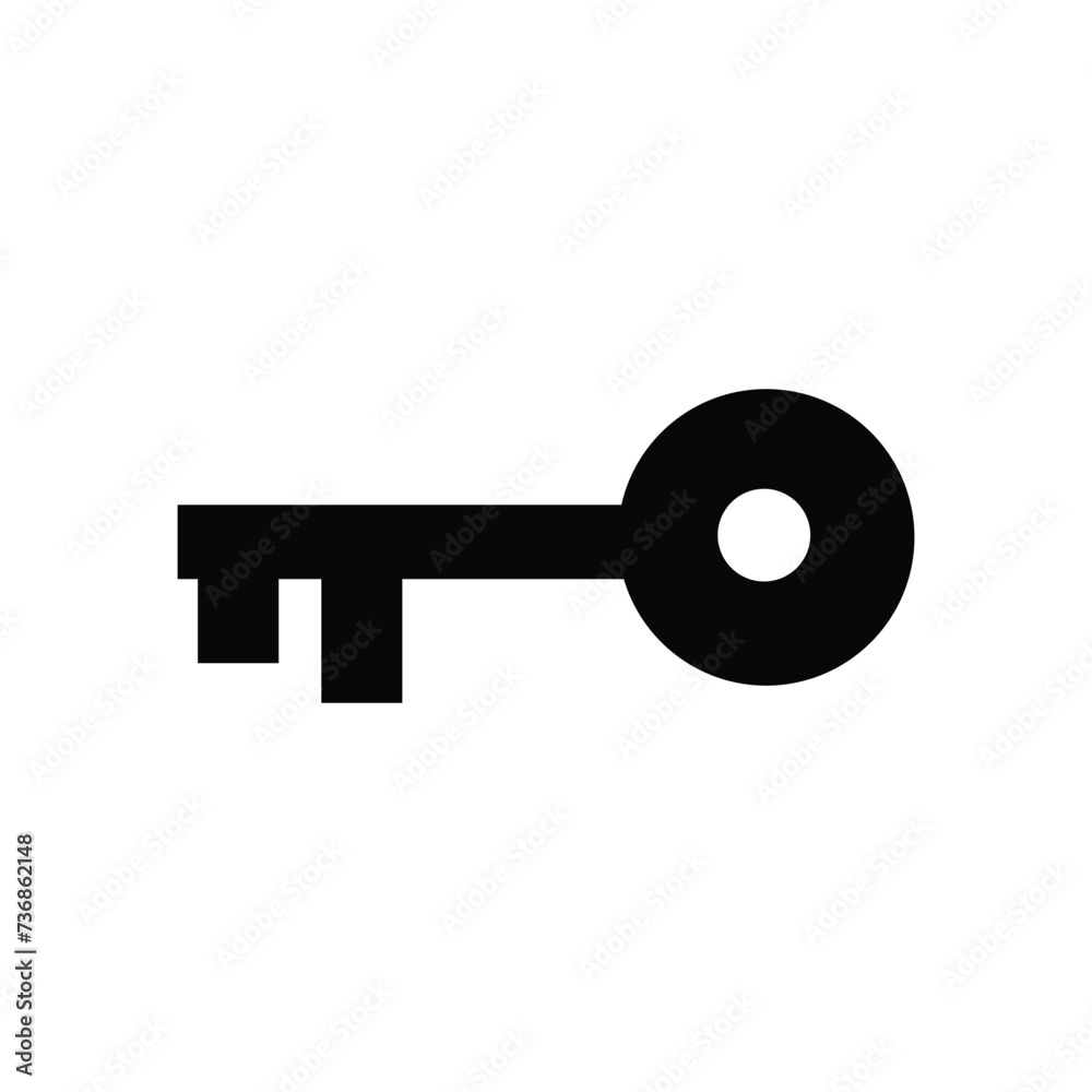 simple key icon simple key icon