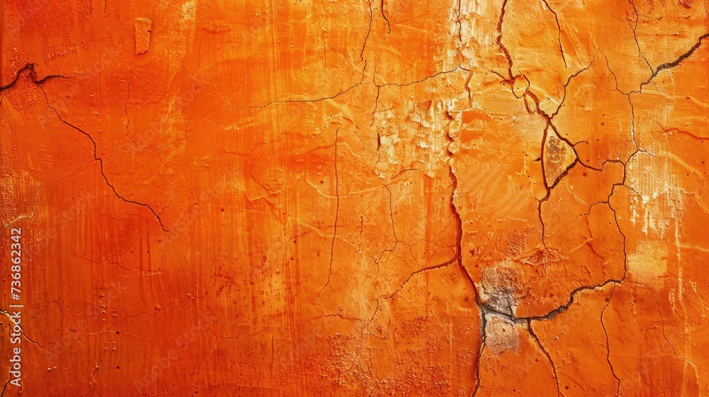 Fototapeta premium wallpaper cement orange background
