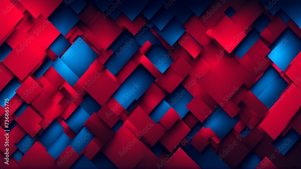 Red and Blue Abstract Minimalist Tech Texture Banner Red and Blue Abstract Minimalist Tech Texture Banner