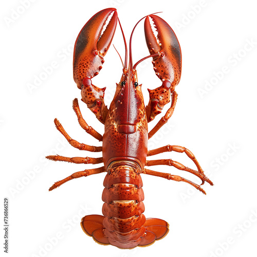 lobster isolated on transparent background