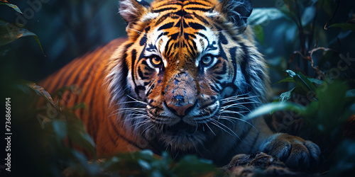 Tiger in the jungle  © Muhammad